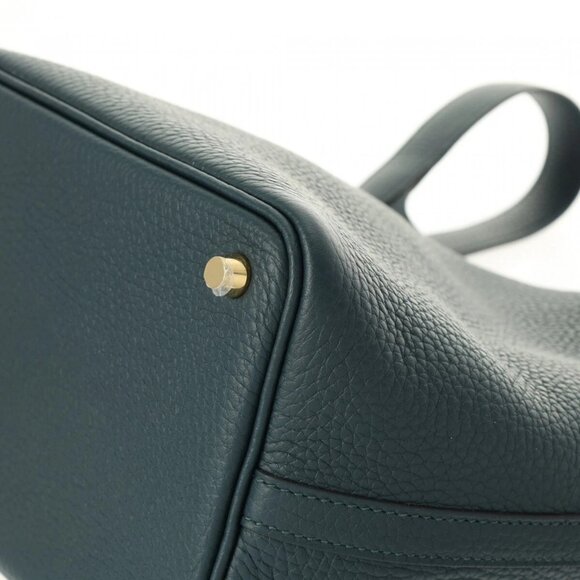 HERMES Vert cypress hand bag 802000157745000 - Picture 3 of 10